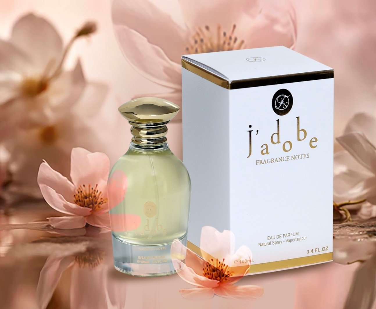 J'adobe Fragrance Notes Eau De Parfum for Women (100ml)