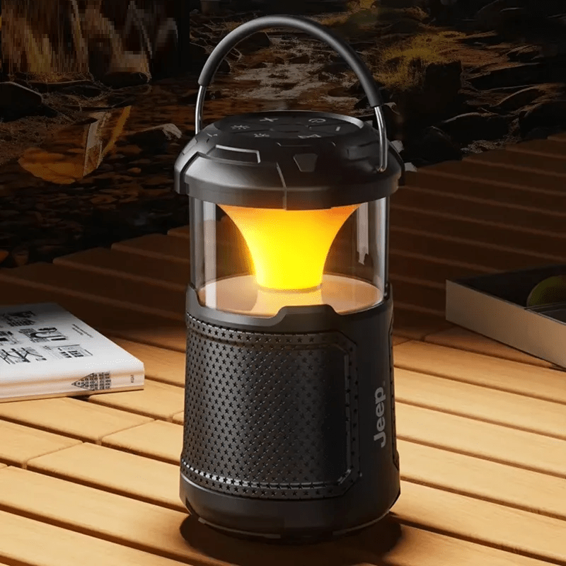 Jeep® SC001 Outdoor Bluetooth Speaker & Camping Lantern