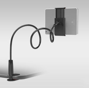 Flexible Long Arm Gooseneck Bedside Phone & Tablet Holder (Model Universal Lazy Bracket)