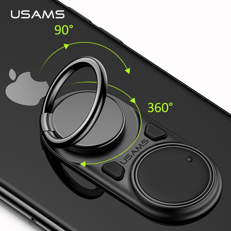 Usams Decompression 360° Rotating Mobile Phone Ring Holder (Model US-ZJ072)