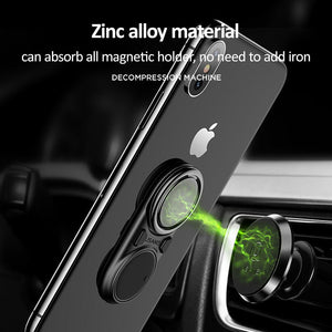 Usams Decompression 360° Rotating Mobile Phone Ring Holder (Model US-ZJ072)