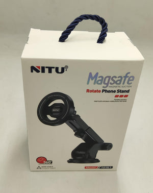 Nitu MagSafe Magnetic Rotate Dashboard Phone Stand (Model NT-NH20)