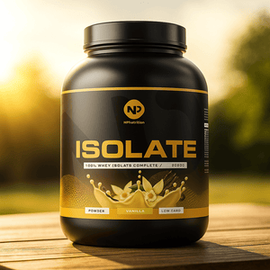 NPNutrition 100% Whey Isolate Complete - Vanilla Flavor (2.02kg )