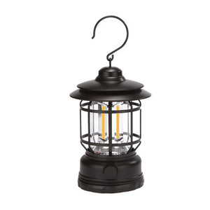 Elite Vintage Ambient Camping Lantern – Rechargeable & Dimmable