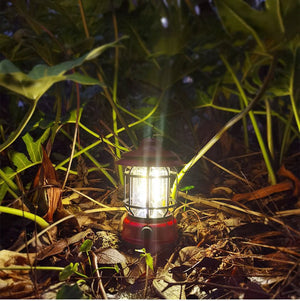 Elite Vintage Ambient Camping Lantern – Rechargeable & Dimmable