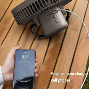 8000mAh Rechargeable Tripod Camping Fan (Multifunctional)