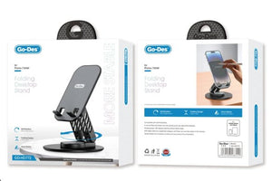Go-Des 360° Rotatable Desktop Mobile Phone Stand (Model GD-HD703)