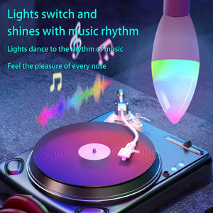 Smart WiFi RGB LED Candle Bulb (Model E14 Smart Lamp)