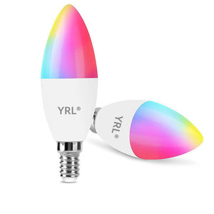 Smart WiFi RGB LED Candle Bulb (Model E14 Smart Lamp)